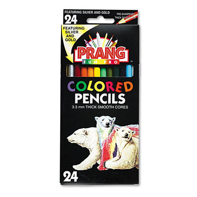 Crayola 684112 12 Assorted Short Barrel 3.3mm Colored Pencils