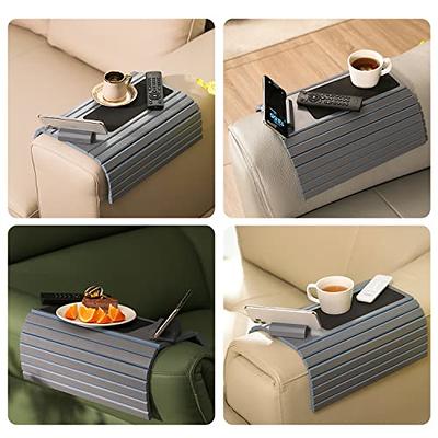 Sofa Tray Table Storage Bamboo Tray Sofa with Leg Tray Foldable