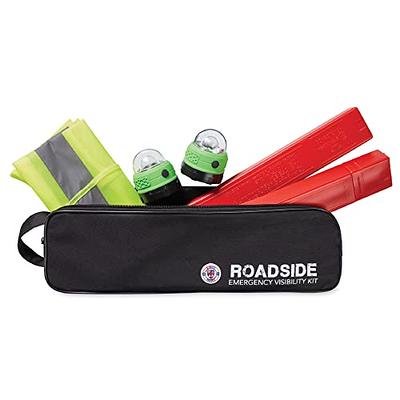 Always Prepared High-Visibility Roadside Emergency Car Kit – with  Reflective Vest, Safety Triangle, & LED Light – Travel Safety for Women, Men,  and College Kids – Roadtrip Essentials - Yahoo Shopping