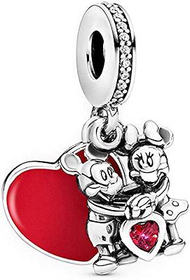 925 Sterling Silver Cartoon Series Lilo Stitch Charm Fit Bracelet Silver 925 Original Bead Charms for Jewelry Making Best Gift for Her