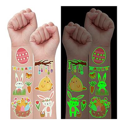 Tribal & Tiger Glow In The Dark Tattoos – Tattoo for a week