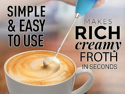 Handheld Milk Frother Foam Maker, Whisk Drink Mix Coffee, Frappe
