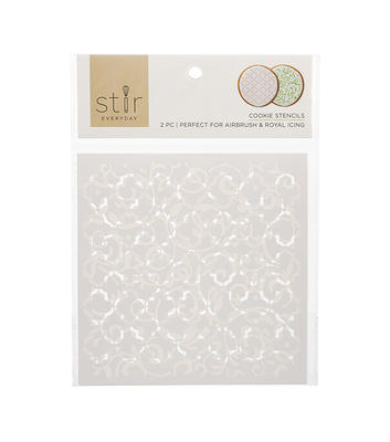 5.5 Quatrefoil & Filigree Cookie Stencils 2ct by STIR