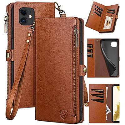 Leather iPhone Card case / cover with 2 credit card pockets