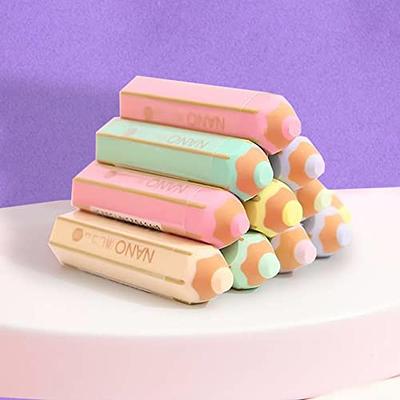12 Pieces Drawing Art Eraser Set Different Shape Eraser Pencil Painting  Erasers Easy Grip White Erasers Kneaded Moldable Erasers for Artist Drawing