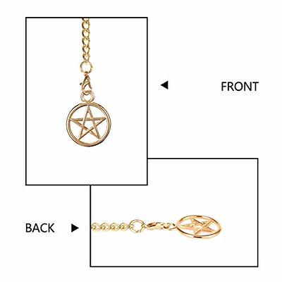 Albert Chain Pocket Watch, T-Bar Chain with Compass Pendant, Curb