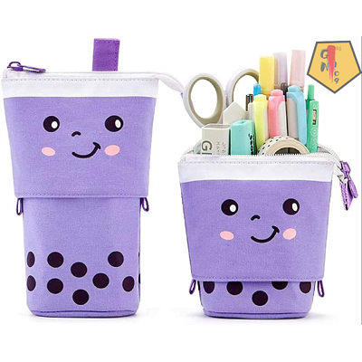 Sooez Pop Up Pencil Case, Cute Stand Up Pencil Pouch, Portable Standing Pen  Bag, Telescopic Pencil Holder Case, Kawaii Pencil Case, Spacious Pencil