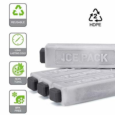 Cold Pack Ice Packs Reusable Ice Pack For Lunch Box Cooler 12oz Non Toxic 8  bags