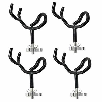 4PCS Sure Grip Steel 20 Degree Angle Rod Holder with Mounting Base