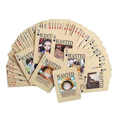  Anime-Inspired Playing Card Set with Stunning Images from  Multiple Popular Series - Includes Bonus Collectible Character Cards and  Sleek Black Storage Bag (GM-009)… : Toys & Games