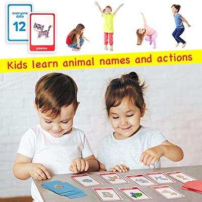 Covelico Exercise Card Games for Kids - Fun Kids Exercise Equipment and  Kids Workout Equipment