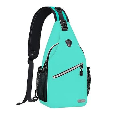 MOSISO Sling Backpack, Multipurpose Crossbody Shoulder Bag Travel Hiking  Daypack, Light Cyan, Medium - Yahoo Shopping