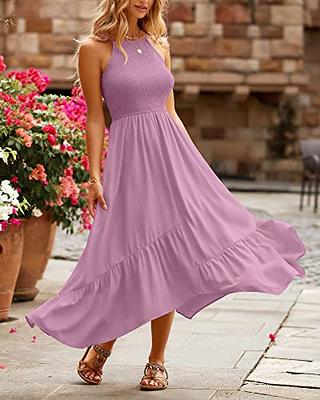 halter neck summer dress