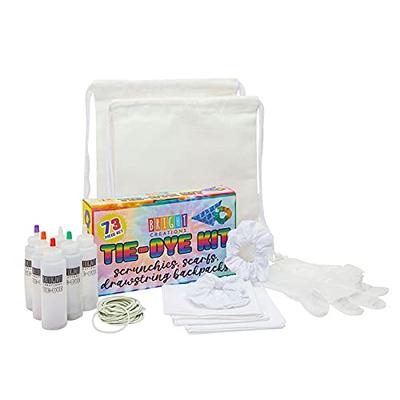 Tie Dye Kit for Kids, Dyes, Gloves, Rubber Bands, Hair Scrunchies, Scarves,  Bags - Yahoo Shopping