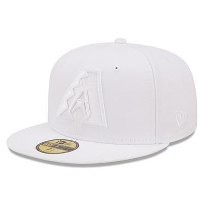 Men's Arizona Diamondbacks New Era White Retro Jersey Script 59FIFTY Fitted  Hat