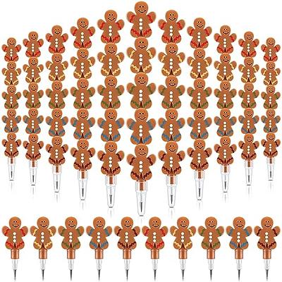 Qilery 100 Pcs Christmas Gingerbread Man Stackable Pencils Replaceable  Plastic Gingerbread Man Shape Pencils Cute Christmas Gift Pencils for Kid  Writing Drawing Party Favors School Stationery Supplies - Yahoo Shopping