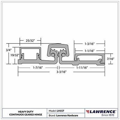 3-inch x 3-3/16-inch Black Reversible Door Hinge (2-Pack)