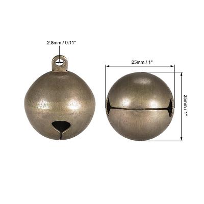 Jingle Bells, 1 Inch 10pcs, Craft Copper Bells Bulk DIY Bells