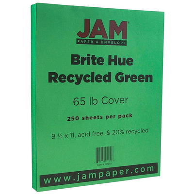 JAM Paper & Envelope Cardstock, 8.5 x 11, 80lb Navy Blue, 50 per