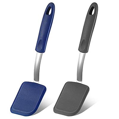 Silicone Thin Spatula Omelet Spatula Turner Long Crepe Spatula Heat  Resistant Cooking Spatula Non Stick Pancake Spatula For Cooking Egg Burgers  Pizza Pancake Steak Omelet Crepes With Silicone Basting Pastry Brush 