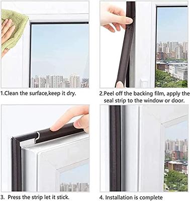 Foam Strip, Dustproof Soundproof Foam Sealing Strip Foam Tape For Doors  Gaps Of Anti-Collision And Side For Sliding Window 