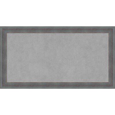 Large Magnet Board for Wall, Dry Erase White Board, Magnetic Bulletin Board  (Metallic Silver, 23Wx46L) - Yahoo Shopping