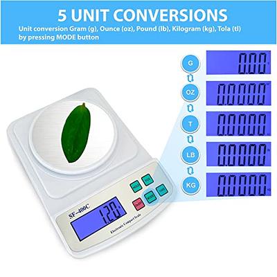 LACHOI Lab Scale 0.001gx500g High Precision Scale 0.001g Accuracy