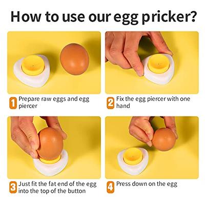 Egg Piercer Prickers Separator for Boiled Eggs 