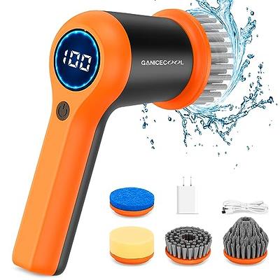 Electric Spin Scrubber,DEPURE Cordless Electric Cleaning Brush