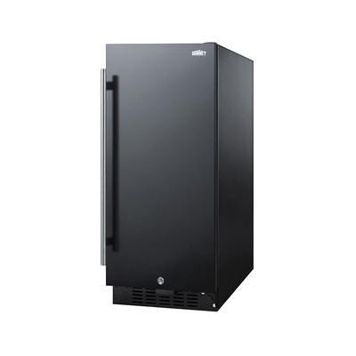 Yardreeze 1.1-cu ft Standard-depth Freestanding Mini Fridge Freezer  Compartment (Black) ENERGY STAR