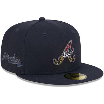 Men's New Era Atlanta Braves Retro Crown Classic 59FIFTY Fitted Royal Cap