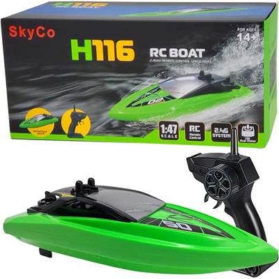 SkyCo RC Boat – Remote Control Boat for Kids and Adults Fun and  Entertaining Boat – High-Speed