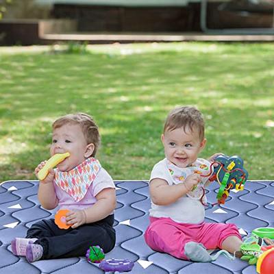 Vibe bear Baby Play Mat 71 X 59, Premium Thicker Foam One-Piece Crawling  Mat, Extra Large Anti- Slip Crawling Mat Activity Playmats for