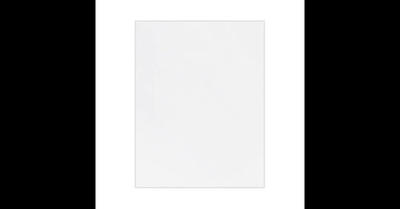 Lux 8.5 x 11 inch Bright White Cardstock