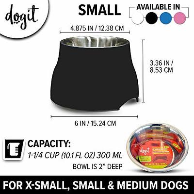 Dogit Elevated Dog Bowl Dish Raised Food Water Large Older Dogs