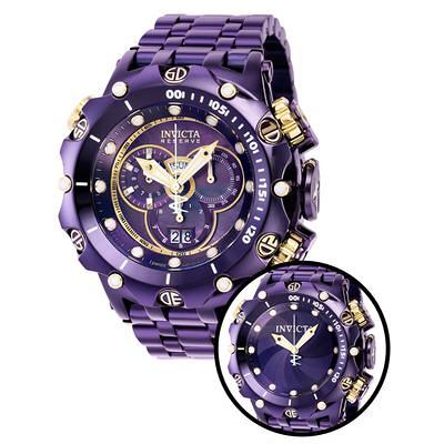 Invicta Reserve Venom Shutter Men's Watch w/ Mother of Pearl Dial - Purple (38723) - Yahoo