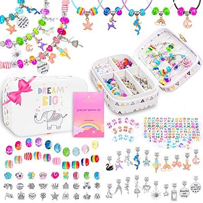 Nouvati Charm Bracelet Making Kit for Girls Aged 5+ in Inspiring Jewelry  Box – 275 Crystal Beads, Letter Beads, Bracelet Charms, Elastic Strings,  Chain Necklaces and Glass Beads for Jewelry Making Kit - Yahoo Shopping