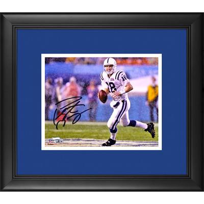 Russell Wilson Denver Broncos Autographed 8 x 10 Running