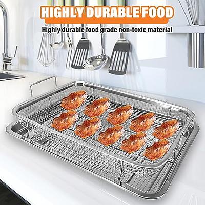 Air Fryer Basket for Oven: HOMURY Non-Stick Mesh Oven Air Fryer