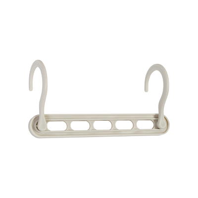 Honey-Can-Do Recycled Plastic White Hangers, 60-Pack