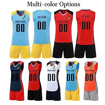  Custom Basketball Uniform Sets with Logo Name Number Team  Custom Basketball Jersey Personalized for Men Women Girl Boy (Blue) :  Clothing, Shoes & Jewelry