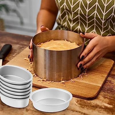 10Pcs Cake Mold Baking Pan Oval Baking Mold Cheese Cake Baking Pan