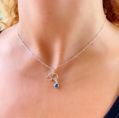 Distance I Love You to The Moon and Back Necklace 925 Sterling Silver Birthstone  Necklace Birthday Valentines Day Gifts for Girls Women Wife Mom Daughter -  Yahoo Shopping