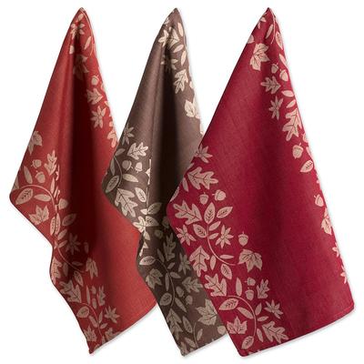 DII Red Basic Dishtowel (Set of 8)