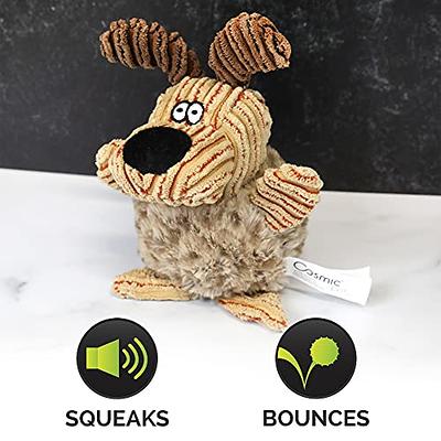 Dog Squeak Toys for Chewers - 2 Pack 2-in-1 Interactive Stuffed Plush Dog  Toy with