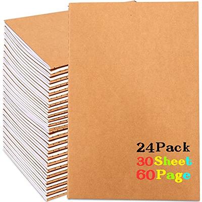 Blank Kraft Notebooks, Blank Paper Sketchbooks For Drawing Doodling  Writing,travel Journal Set