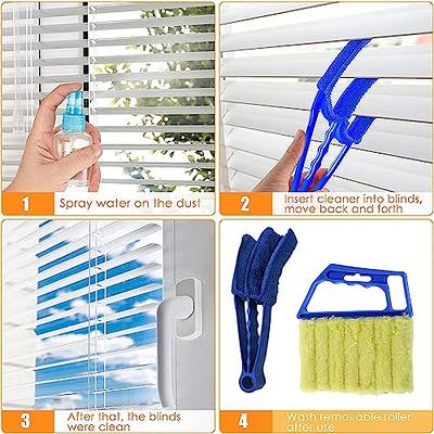 1pc 2-in-1 Detachable Window Groove Cleaning Brush & Door Window Slit  Cleaner With Corner Brush For Glass Window Groove