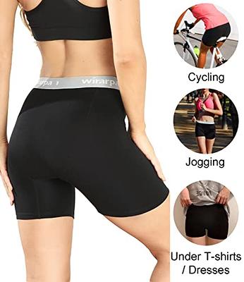 wirarpa Women's Boxer Briefs Cotton Underwear Anti Chafing Boy Shorts  Panties 5.5 Inseam 4 Pack Assorted Medium - Yahoo Shopping