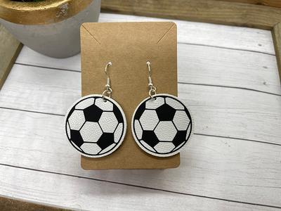 Soccer Earrings, Sports Earrings