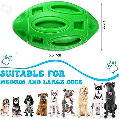 PIFFZEDO Dog Toy for Aggressive Chewer Large Medium Nearly Indestructible  Super Chew Squeaky Birthday Toy Toothbrush Interactive Tough Durable Dog